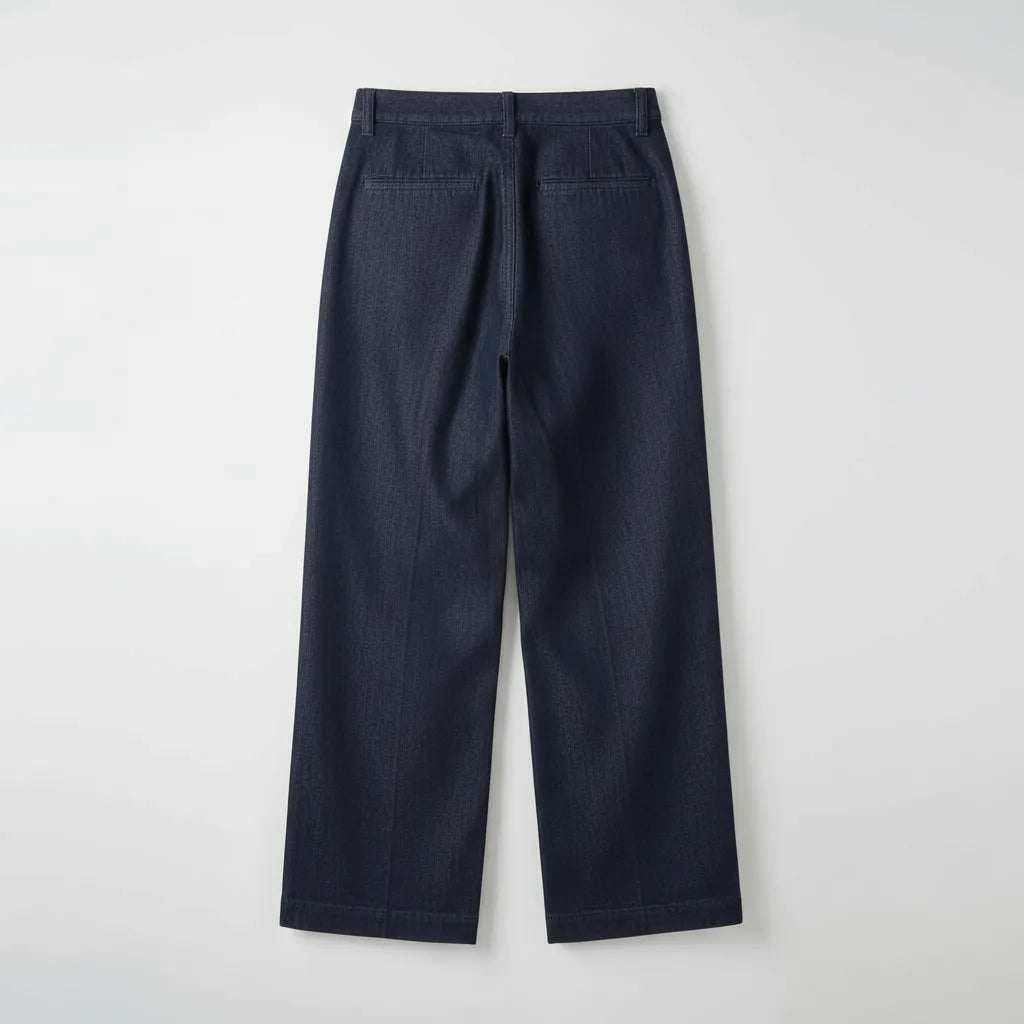 Baggy Raw Denim Pants