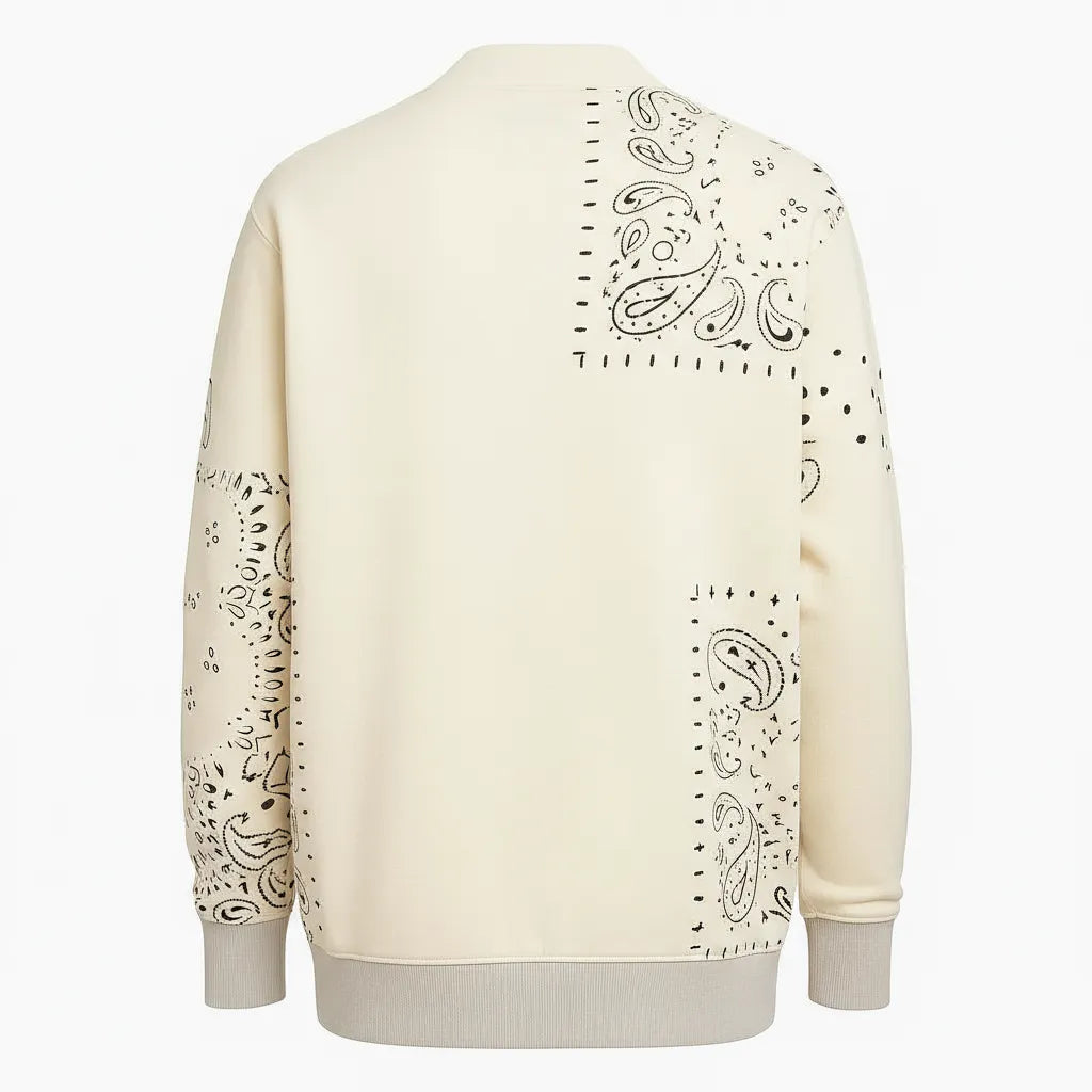Paisley Bandana Cardigan