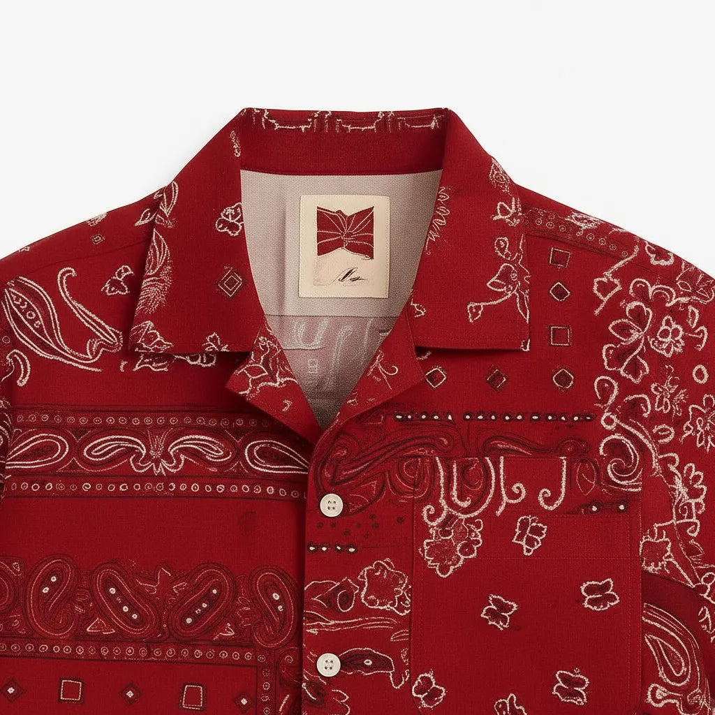 Bandana Short Sleeve Shirt