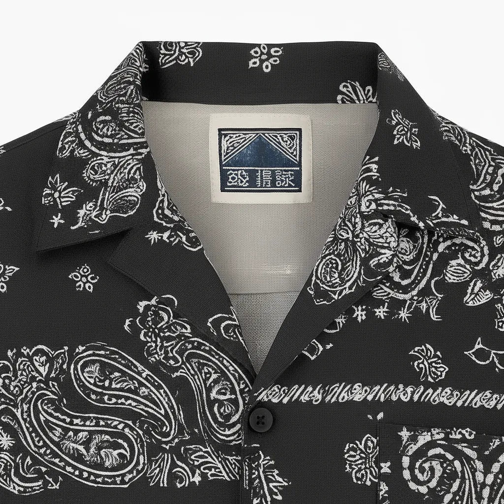 Bandana Short Sleeve Shirt