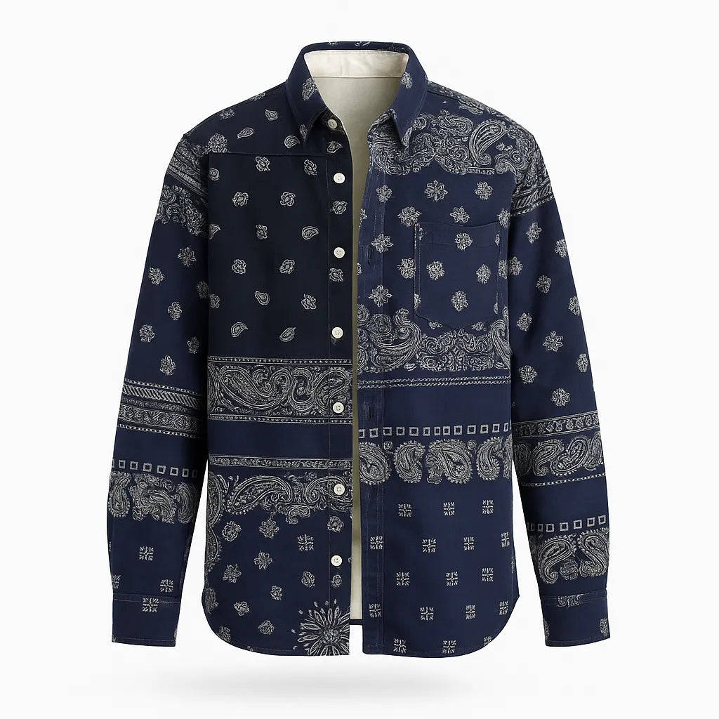 Bandana Button-up Longsleeve