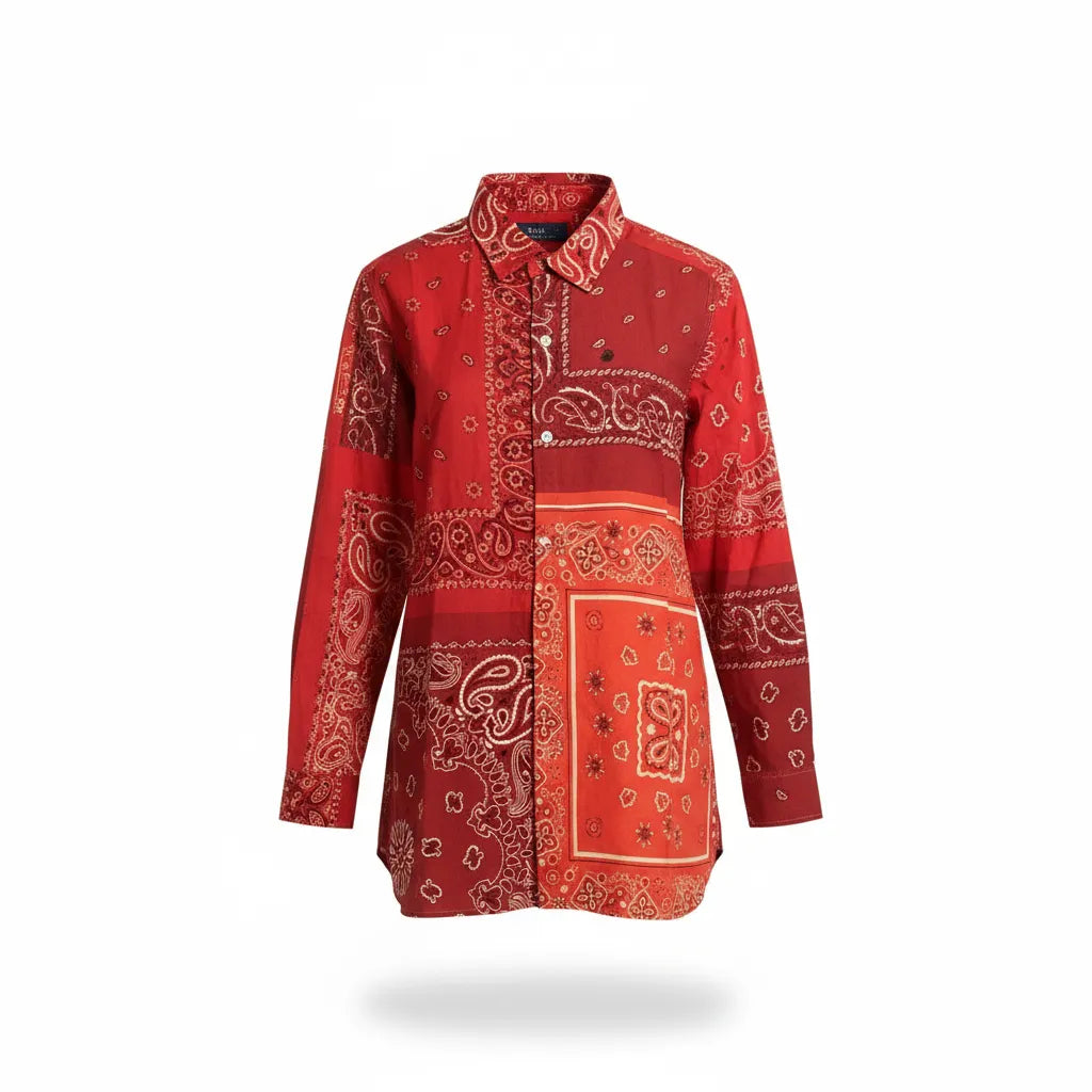 Bandana Button-up Longsleeve