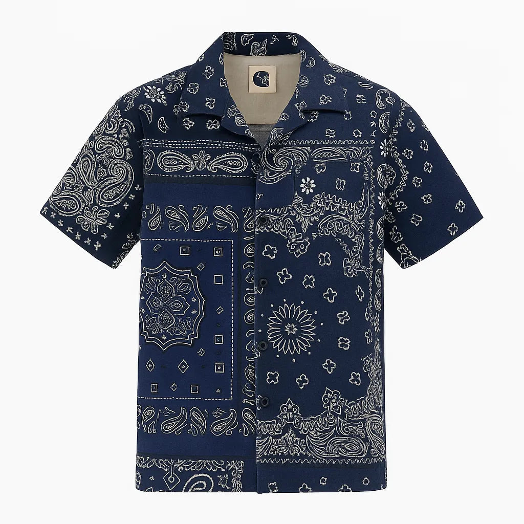 Bandana Short Sleeve Shirt