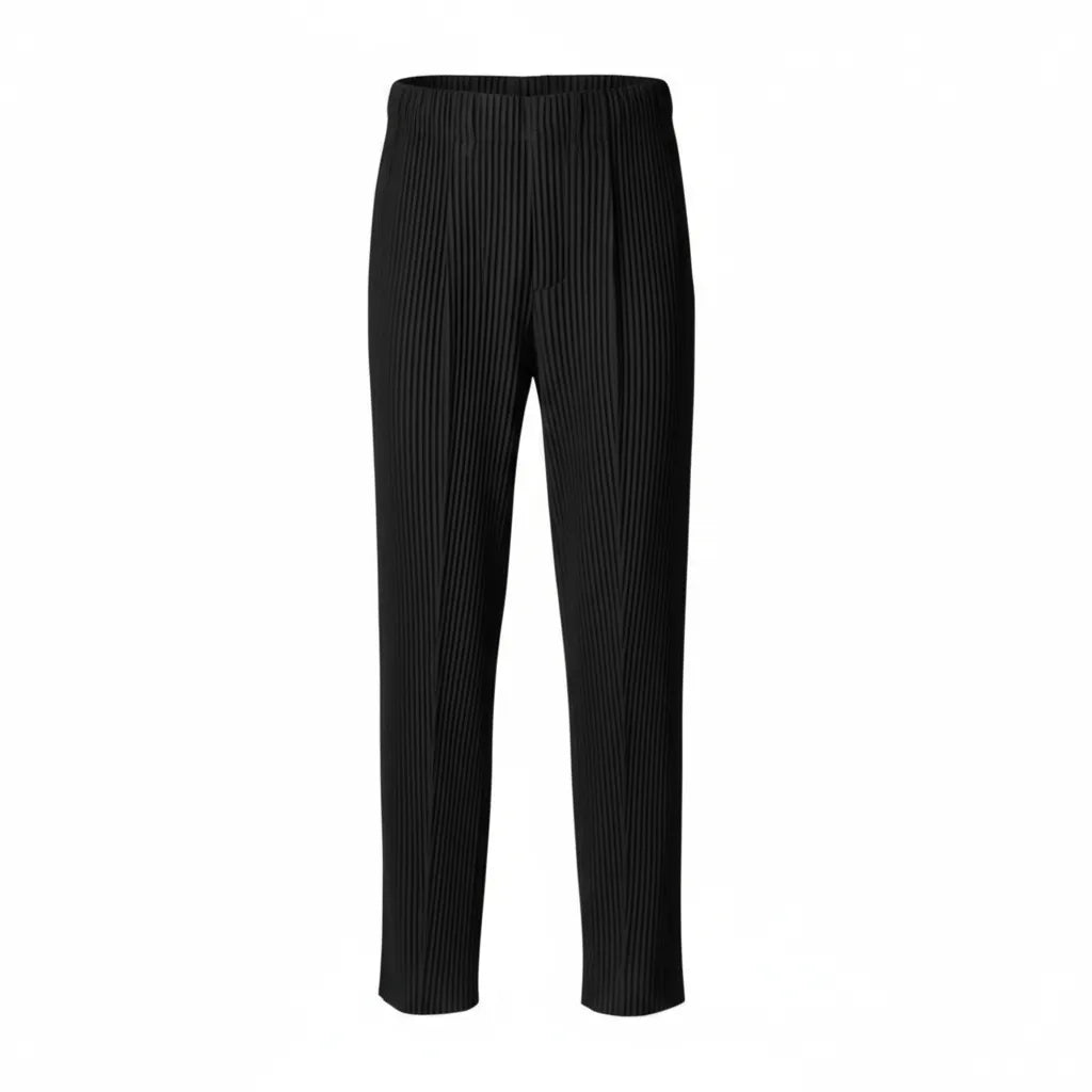 Cropped Pleated Pants