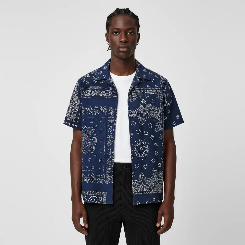 Bandana Short Sleeve Shirt