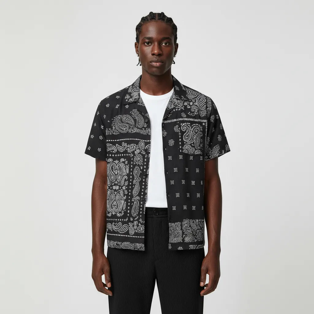 Bandana Short Sleeve Shirt