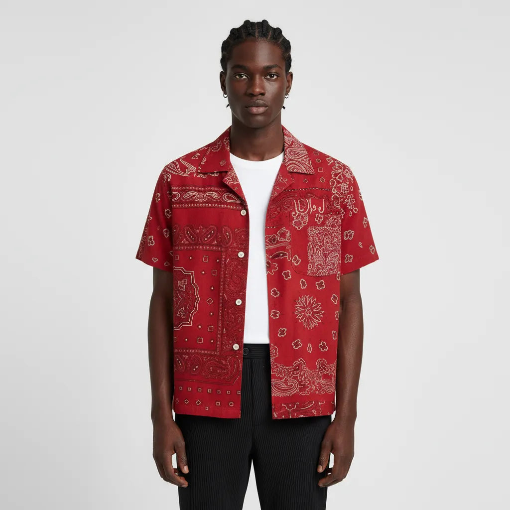 Bandana Short Sleeve Shirt