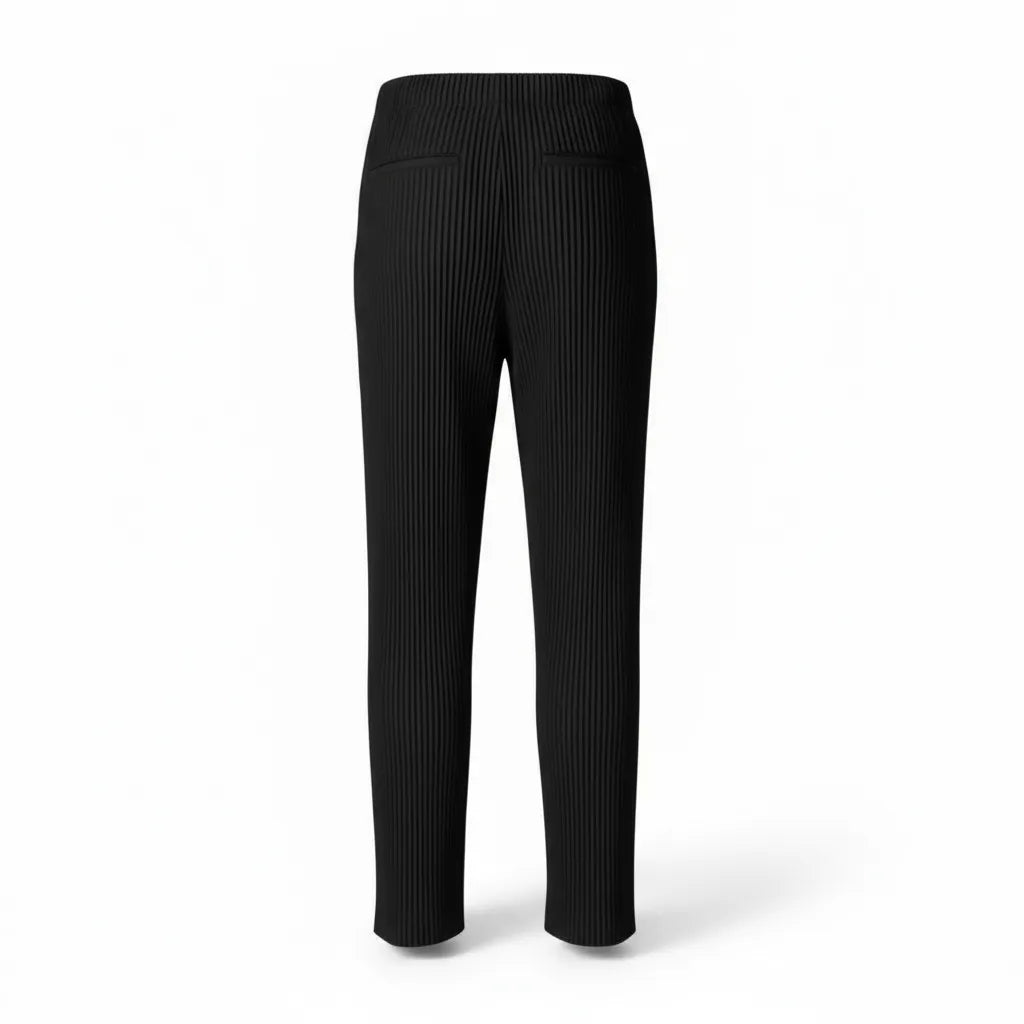 Cropped Pleated Pants