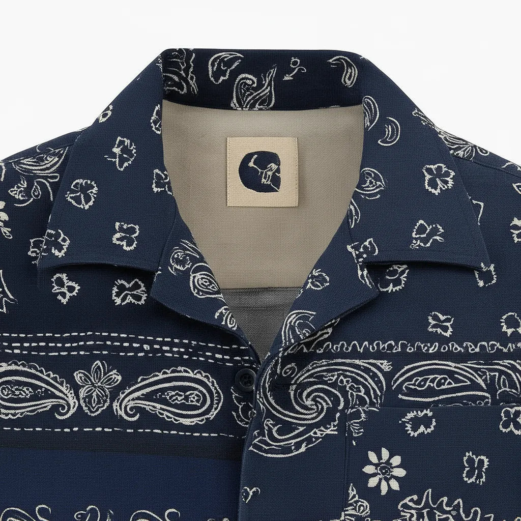 Bandana Short Sleeve Shirt