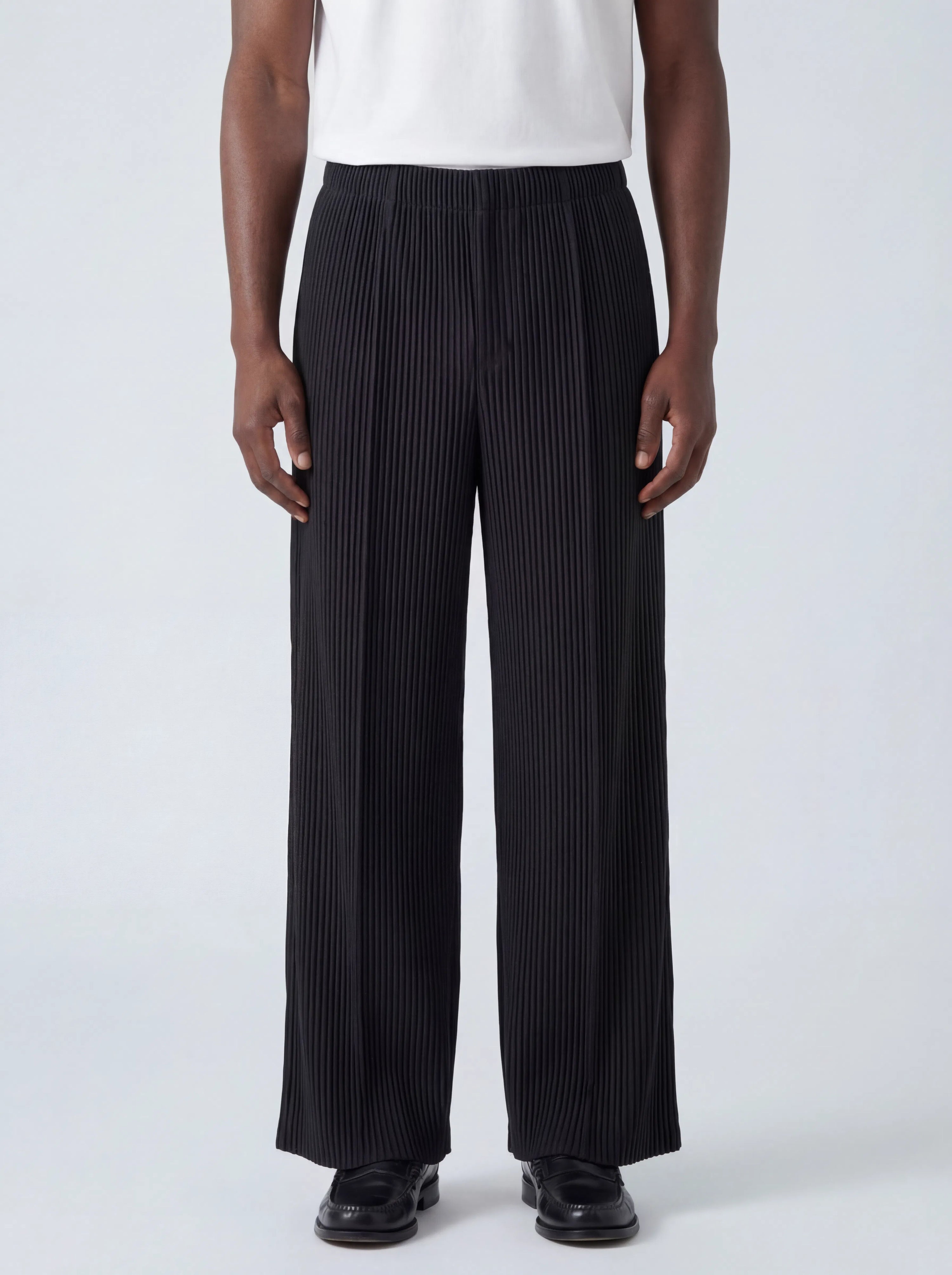 Wide Pleated Pants