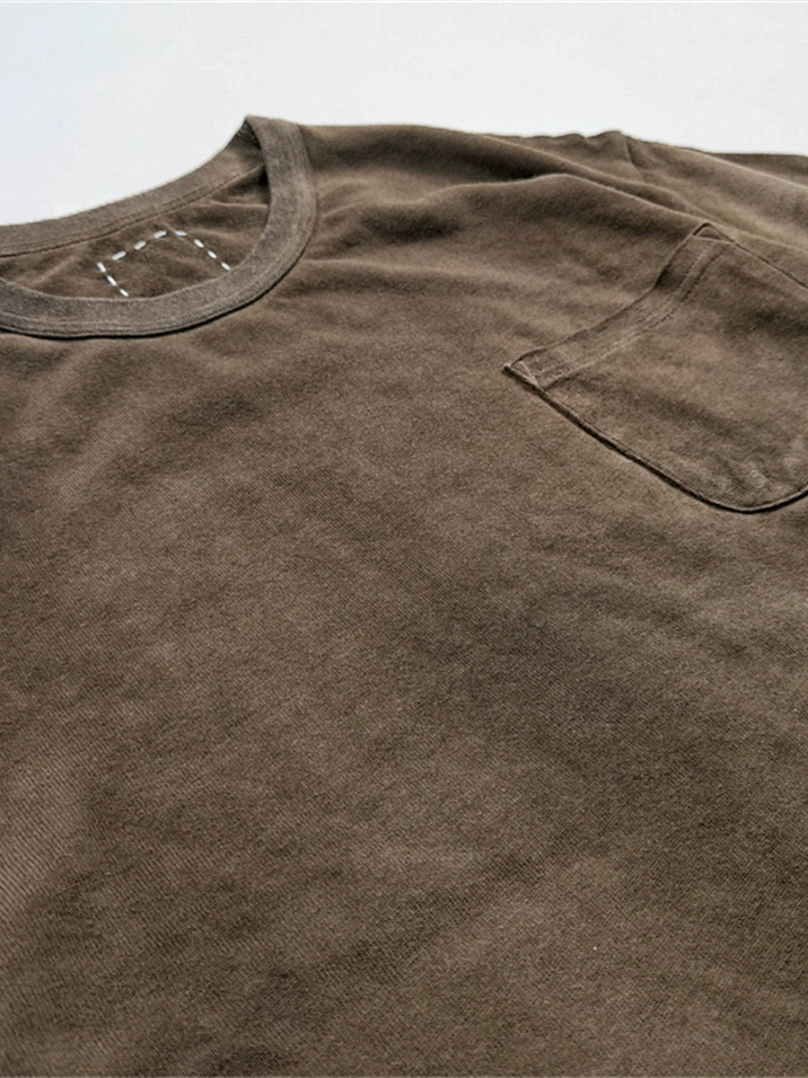 Natural Dye Pocket T-shirt | Shirt